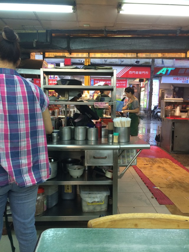 I got the oyster noodles at a street stall