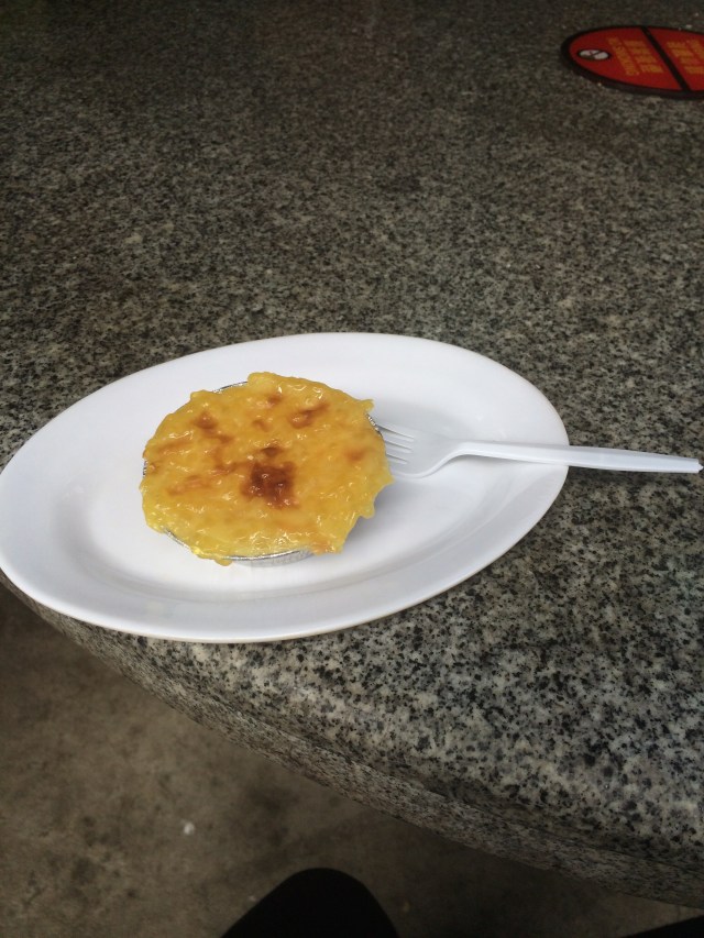 I'm not sure what this was but it tasted like custard