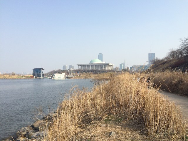 the dome building is the Korean Parliament building