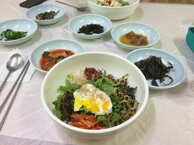 Delicious bibimbap!