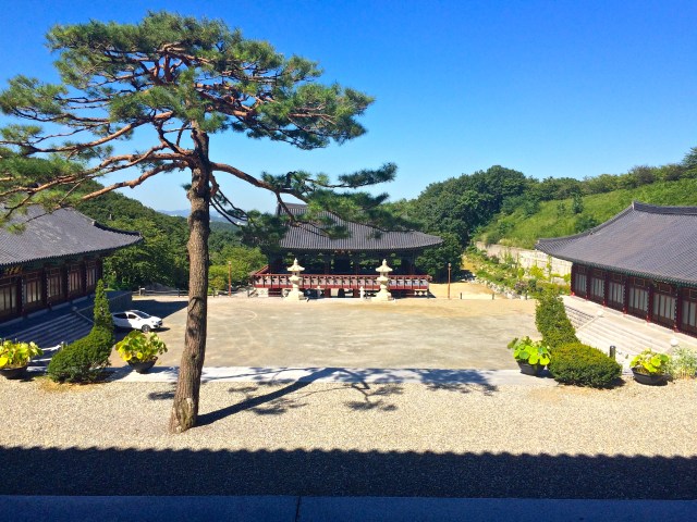 temple right outside Cheonan
