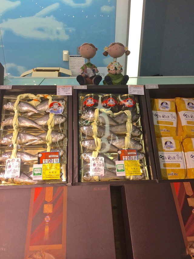 packages of whole fish